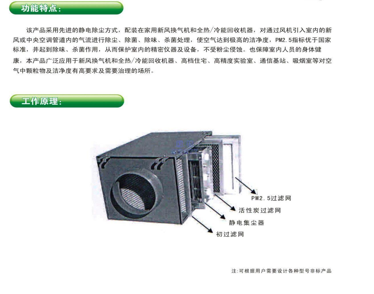 負壓排氣消毒系統