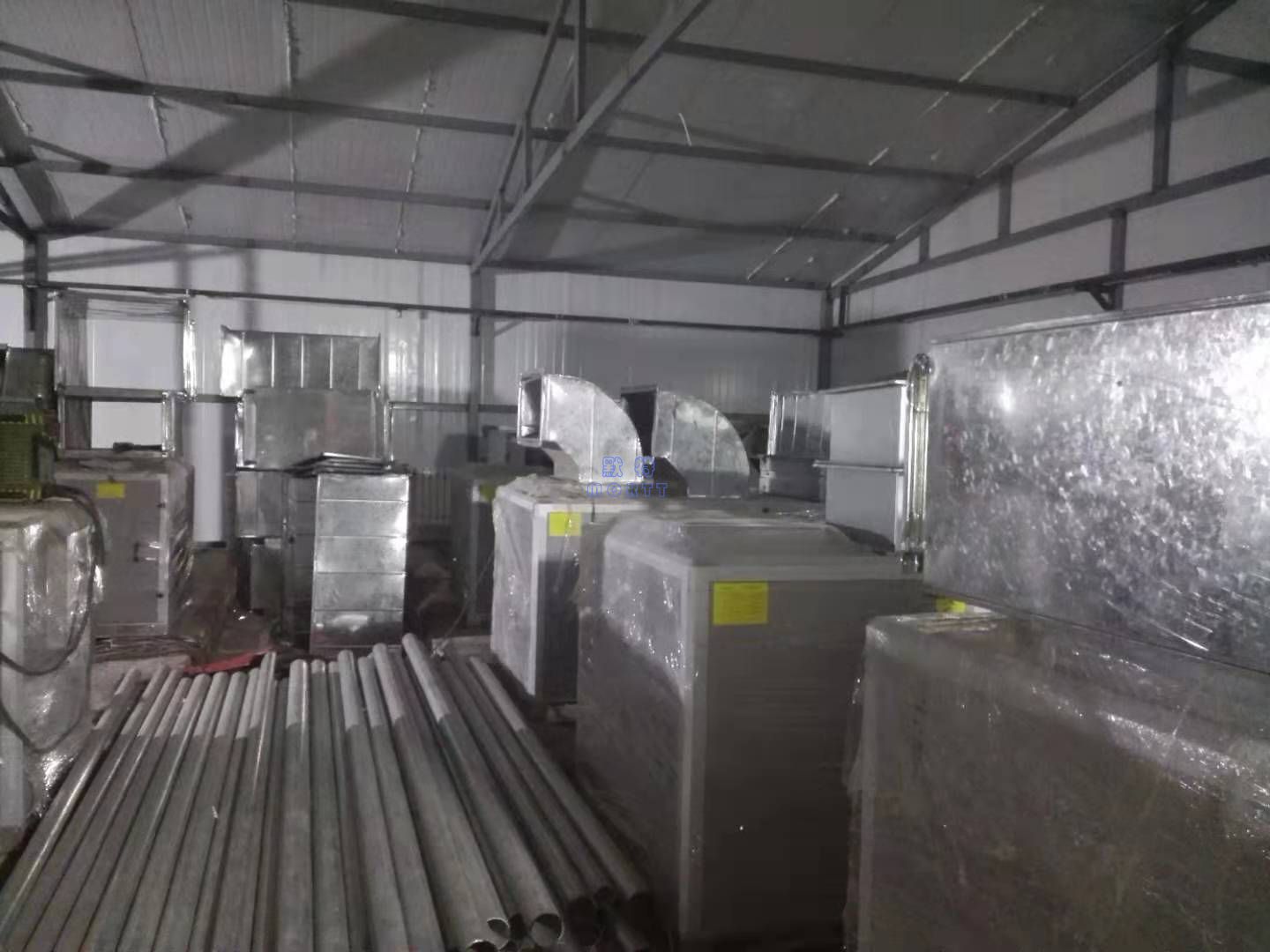 我公司為海拉爾醫院PCR實驗室提供和安裝凈化空調機組驗收完畢(圖2)